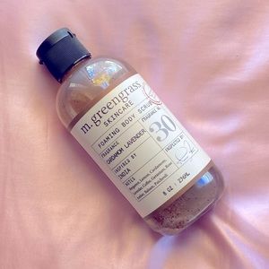 m. greengrass Cardamom Lavender Foaming Body Scrub